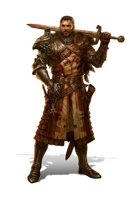 anomandis guerreiro personagens masculinos dandd rpg