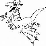 Dragon Coloring Dragons Cartoon Funny Smiling Clipart Pages Clip Graphics Supercoloring Drawing Categories sketch template