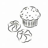 Muffin Surfnetkids Coloring sketch template