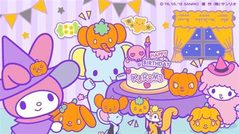 happy halloween with images my melody sanrio