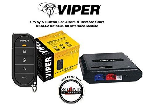 viper    remote starter car alarm  dball bypass interface    sots air
