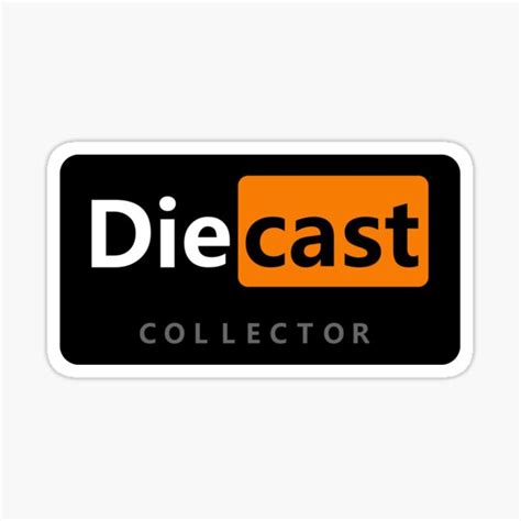 diecast collector sticker  sale  rusticwolf redbubble