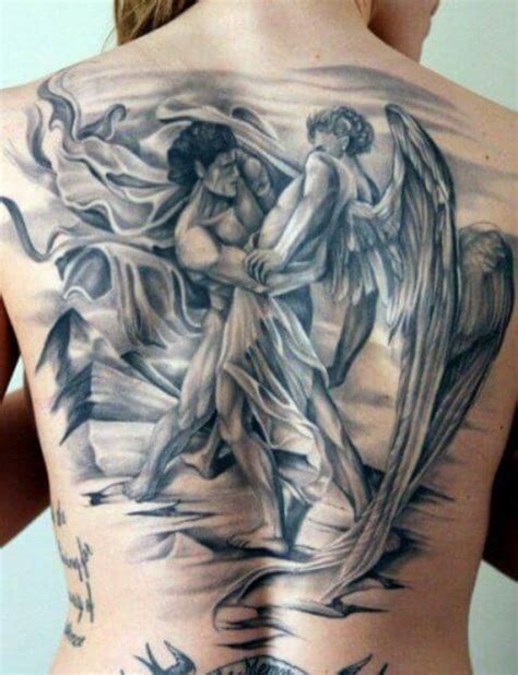 50 Beautiful Angel Tattoos For Men 2020 Devil Demon
