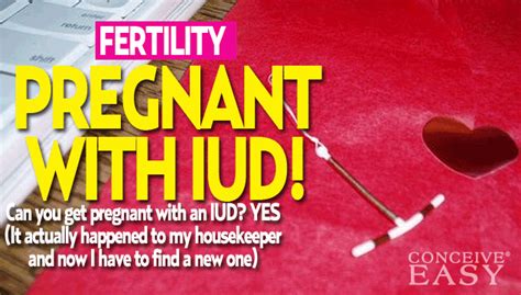 Can I Get Pregnant Even With An Iud