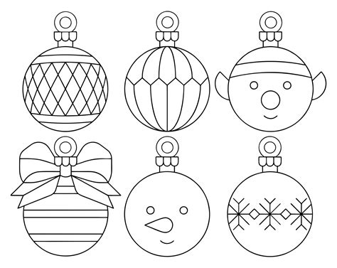 christmas ornament templates