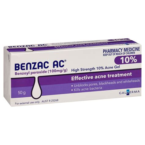 Benzac Ac Gel 10 0 60g Amals Discount Chemist