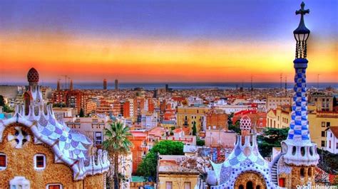 barcelona spain fourth  visited city  europe   world
