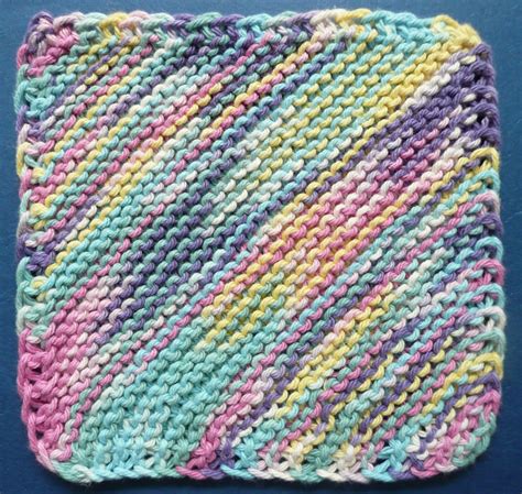 marvelous photo  knit washcloth pattern  simple dishcloth
