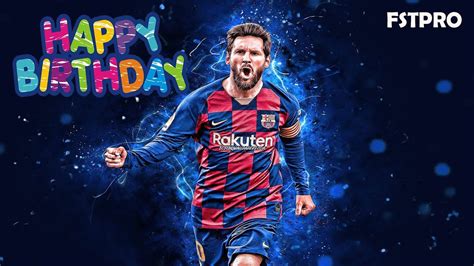 Messi Birthday Wallpapers Wallpaper Cave
