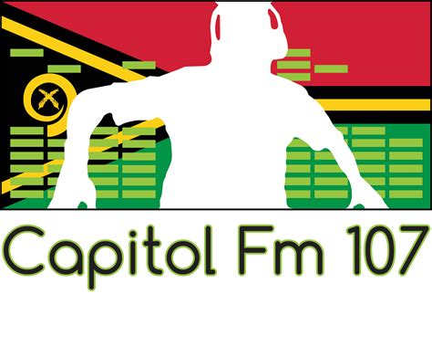 playful colorful radio station logo design  capitol fm