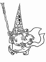 Coloring Pages Wizard Magician Fantasy Merman Cliparts Merlin Animated Clip Clipart Sheets Computer Coloringpages1001 Print Wizards Magicians Library Printable Popular sketch template