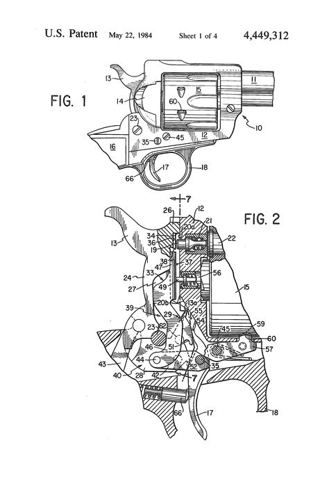 patent  mechanism adaptable  single action revolvers google patents