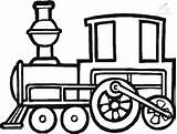 Train Coloring Toy Pages Clipart sketch template