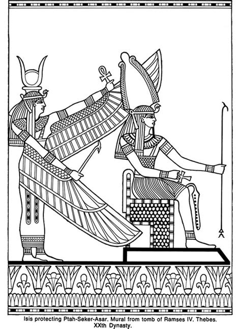 dover publications egyptian art egyptian painting