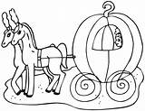 Carriage Cinderella Carrosse Transporte Getdrawings Coloriages Xcolorings sketch template