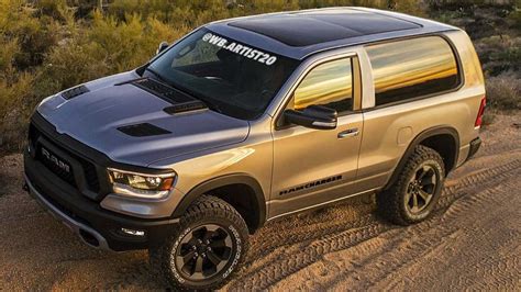 dodge ramcharger rendering brings   classic suv