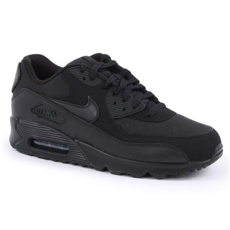 nike nike air max  essential black black    mens trainers nike  pure