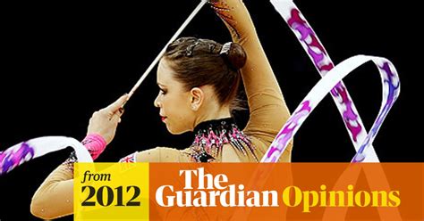 London 2012 Ribbons And Bows Do Not Hide Rhythmic Gymnastics