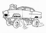 Rod Gasser Trucks Buggy Dune Rods Kombi Rat sketch template