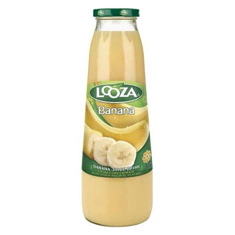 looza banana juice drink  oz glass bottles pack   walmartcom walmartcom