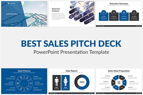 sales pitch deck powerpoint  templates creative market