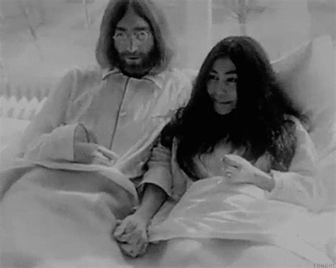 john and yoko s find and share on giphy