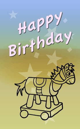 images   printable horse birthday cards printable horse
