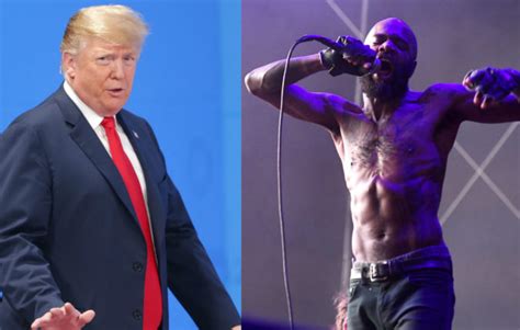 man  destroyed donald trumps hollywood star  listening  death grips