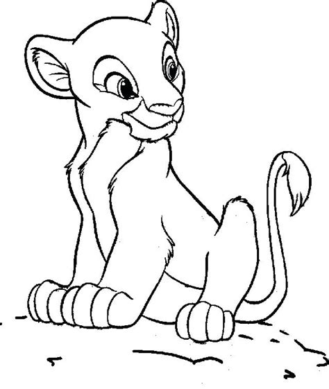 cute lion coloring pages  getdrawings
