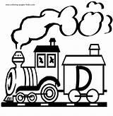 Coloring Pages Alphabet Color Educational Printable Train Trains Kids Sheet Sheets Found Alphabeth Kid sketch template