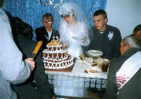 the most bizarre collection of russian wedding photos ever taken the poke