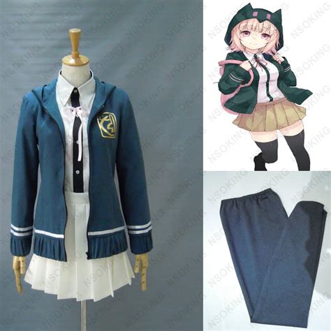 anime danganronpa nanami chiaki cosplay costume custom made in anime