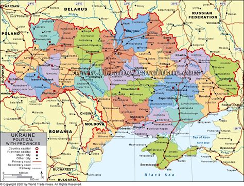 printable ukraine map