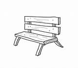 Banc Bench Griffonnage Yellowimages sketch template
