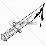 Knife Drawing Bloody Sketch Blood Murder Illustration Stock Depositphotos Vector Lhfgraphics St Pages Coloring Crime Sketches Doodle Flashlight Torch Electric sketch template