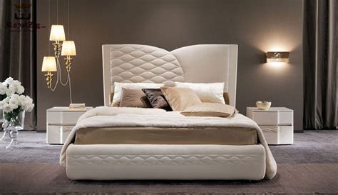 modern luxury upholstered tufted bed brand royalzig