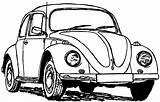 Volkswagen Bug Escarabajo Beetle Passat Dibujar Coches Käfer Carros Carro Vectorified Seleccionar sketch template