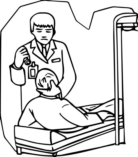 doctor  coloring page  wecoloringpagecom