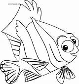 Coloring Finding Pages Disney Wecoloringpage Nemo sketch template