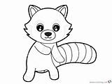 Panda Coloring Red Pages Cute Sheet Cartoon Printable Baby Kids Adults Color Cartoons Print Bettercoloring Template sketch template