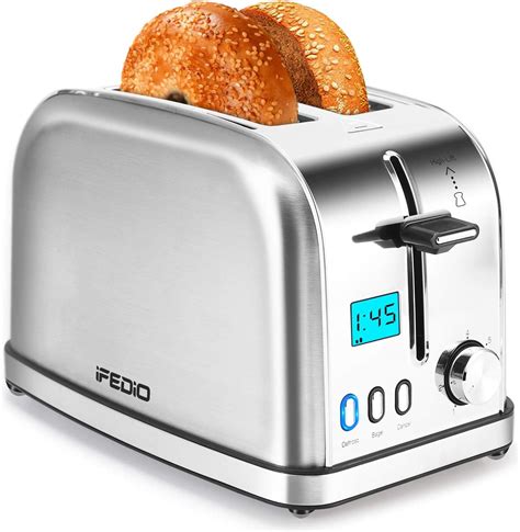toasters  slice toaster  rated prime toaster lcd timer display
