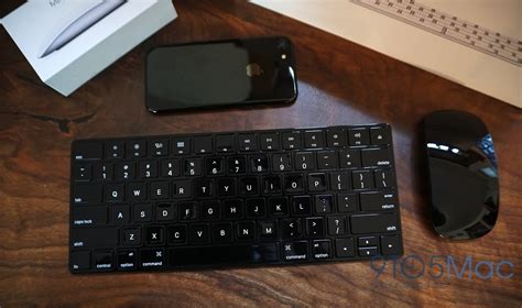 review  jet black apple magic keyboard magic mouse  match iphone  tomac