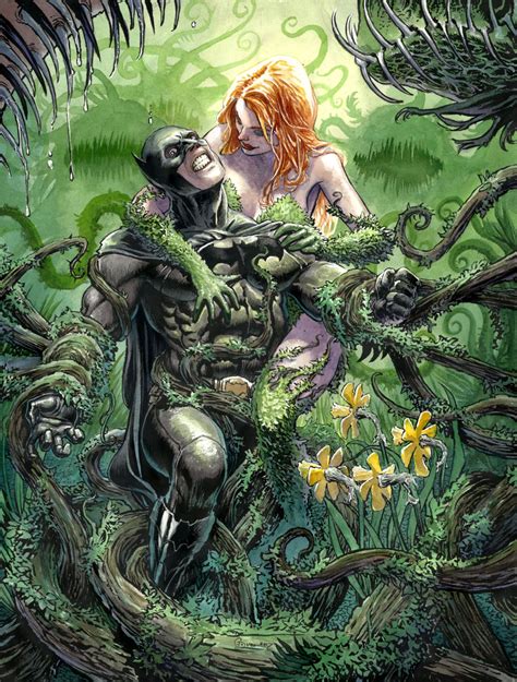 Ivy And Batman By Danielgovar On Deviantart Poison Ivy