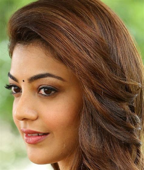 gorgeous indian girl kajal aggarwal smiling face closeup gallery most
