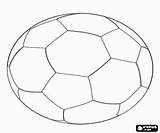 Futebol Voetbal Pallone Kleurplaat Campo sketch template