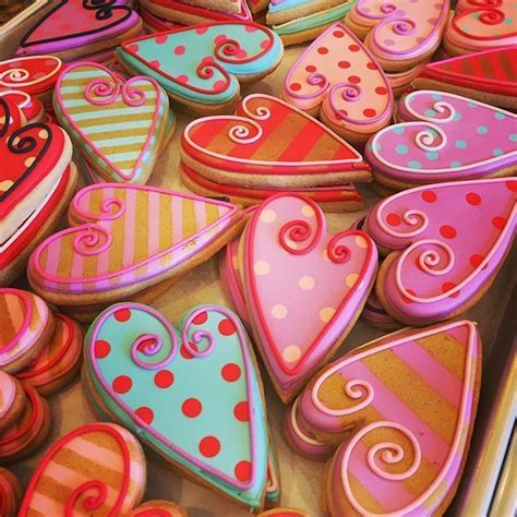 542 best valentine cookies images on pinterest valentine