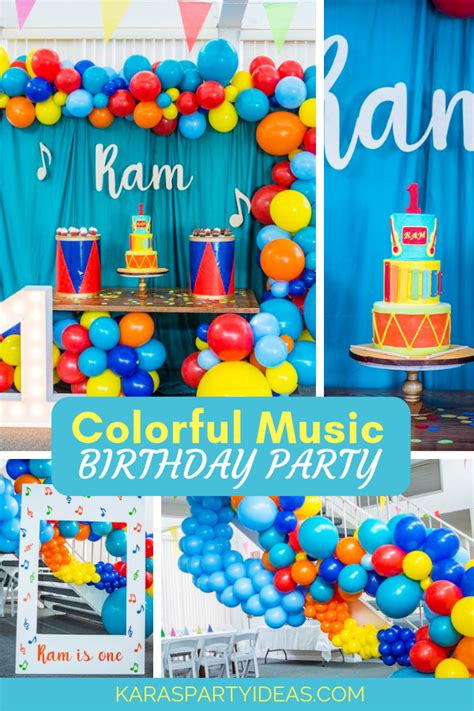 karas party ideas colorful  birthday party karas party ideas