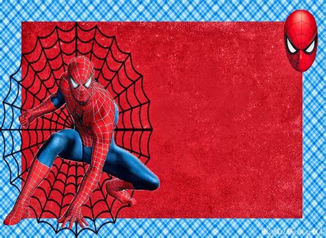 spiderman invitaciones  imprimir gratis spiderman birthday