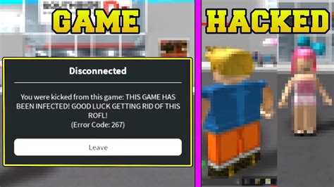 our game got hacked in roblox youtube
