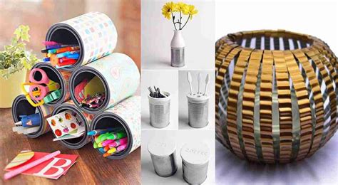 creativas formas  reutilizar las latas de aluminio
